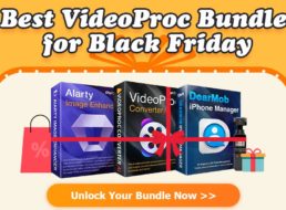 Black Friday: Videoproc mit lebenslangen Lizenzen und Gratis-Software