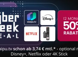 Waipu.tv: Streaming mit Netflix ab 8 Euro