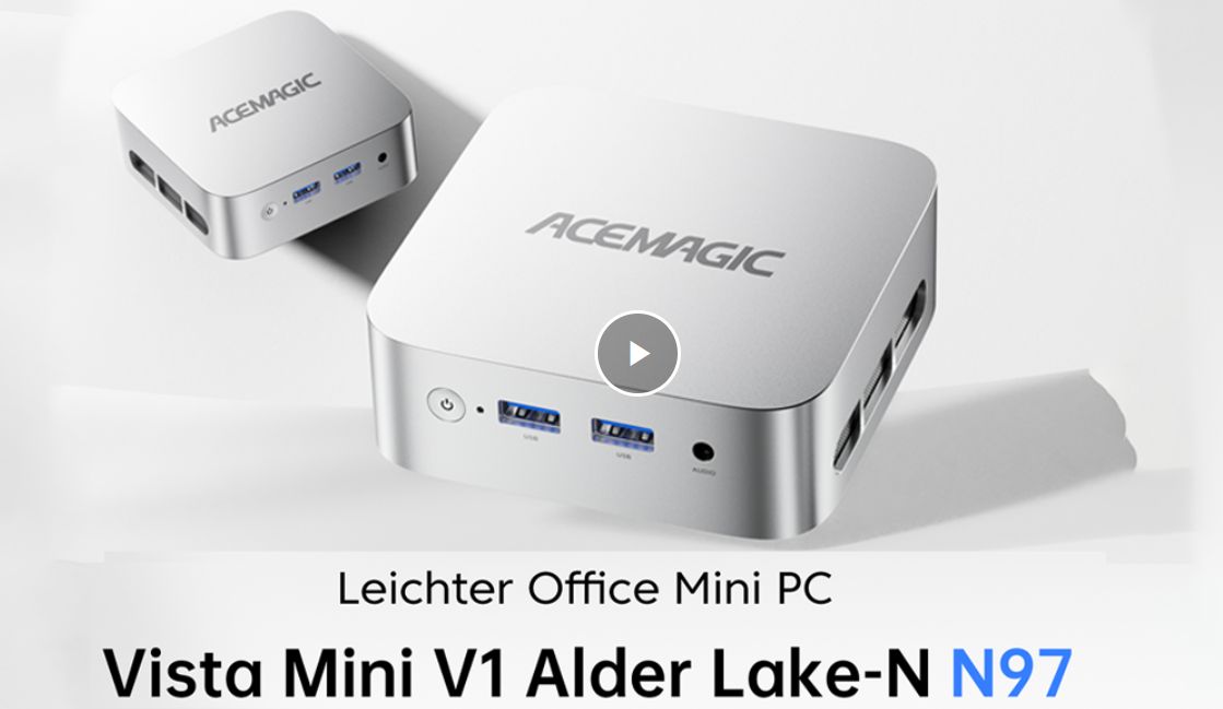 Exklusiv: Mini-PC "Acemagic V1" mit Windows 11 Pro für 186,50 Euro frei Haus