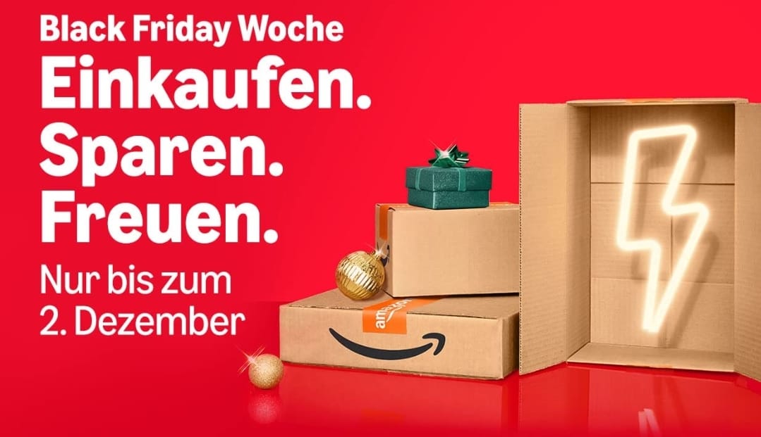 Amazon: Black-Friday-Woche endet am heutigen Montag