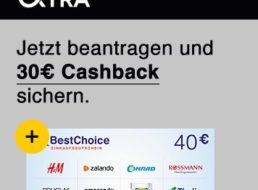 Gratis: 70 Euro Bonus zur kostenlosen Extra-Karte