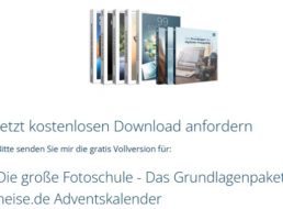 Gratis: eBook-Paket „Die große Fotoschule“ für 0 Euro