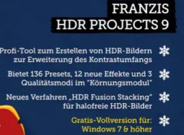 Gratis: „HDR Projects 9“ für 0 statt 69,95 Euro