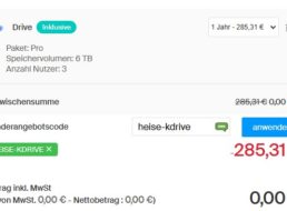 Gratis: 6 TByte sicherer Cloudspeicher bei „kDrive“ für 0 statt 285 Euro