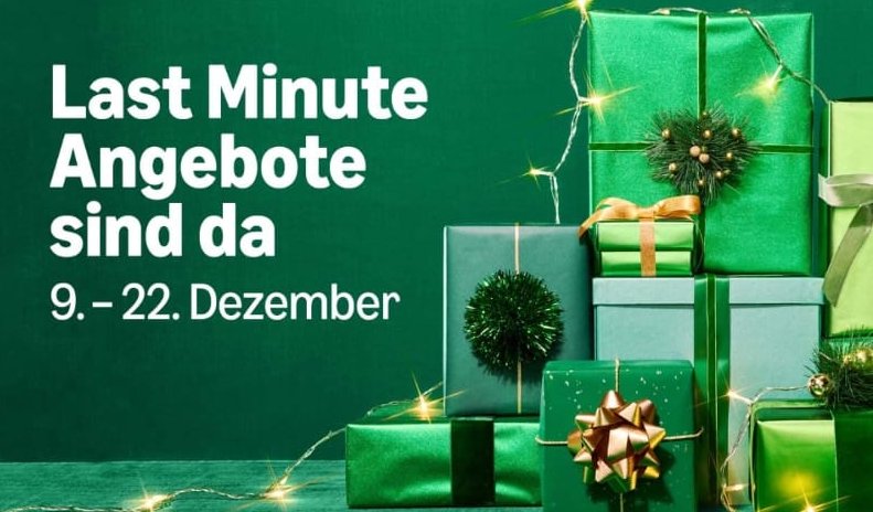 Amazon: "Last Minute Angebote" mit Bestpreisen wie am Black Friday