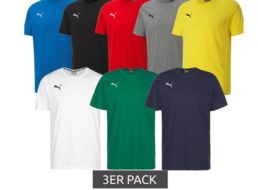 Outlet46: Puma-Shirts im Dreierpack für 16 Euro