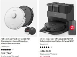 Ebay: Roborock S8 als B-Ware für 251,10 Euro