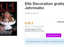 Knaller: 5 Zeitschriften im Jahresabo für je 6,95 Euro