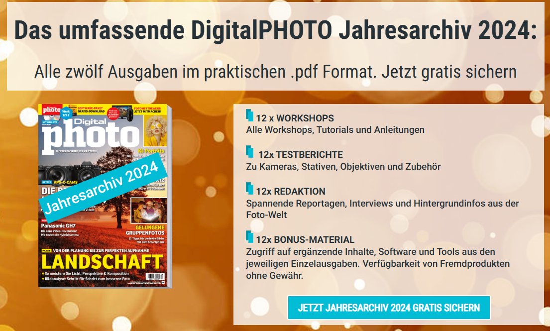 Gratis: "DigitalPHOTO Jahresarchiv 2024" zum Nulltarif