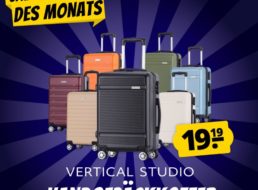 Sportspar: Handgepäckkoffer von „Vertical Studio“ für 19,19 Euro