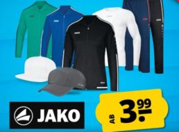 Jako: „Megasale“ bei Sportspar mit Mode ab 3,99 Euro