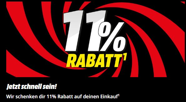 Saturn: 11 Prozent Extra-Rabatt auf zahlreiche Top-Seller