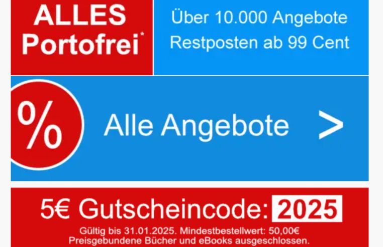 Terrashop: Gratis-Versand ab 99 Cent und 5 Euro Rabatt