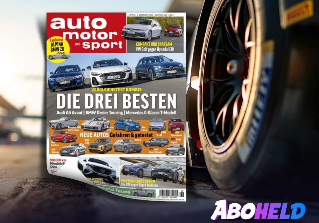 Aboheld: "Auto Motor und Sport" im Halbjahresabo für 9,90 Euro