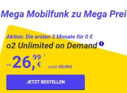 Mega SIM: Monatliche kündbare Datenflats mit hohem Volumen ab 16,99 Euro