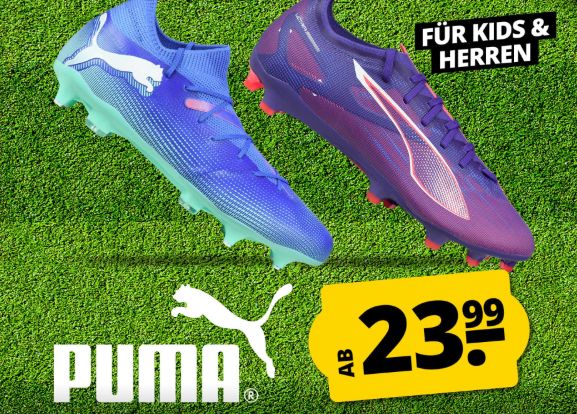 Puma: Fußballschuhe von Puma ab 23,99 Euro