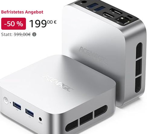 Exklusiv: Mini-PC V1 Vista mit Windows 11 Pro und 16 GByte RAM für 179 Euro