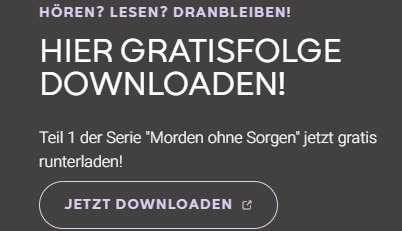 Gratis: Hörbuch "Morden ohne Sorgen" zum kostenlosen Download