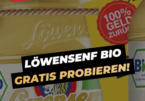 Gratis: Löwensenf zum Nulltarif testen