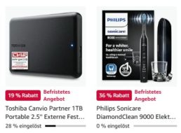 Amazon: Toshiba Canvio mit 1 TByte für 56,99 Euro frei Haus