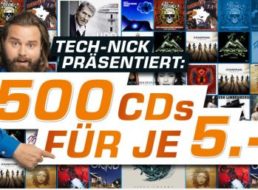 Saturn: 500 CDs und MP3-Alben für je fünf Euro