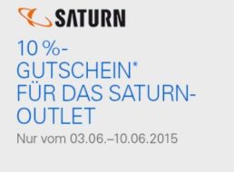 Saturn: 10 Prozent Rabatt auf alle Artikel bei Ebay