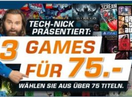 Saturn: Drei Games für 75 Euro mit echten Perlen im Angebot