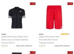 Adidas: Sale bei Outlet46 mit Artikeln ab 9,99 Euro frei Haus