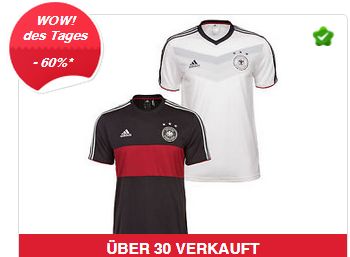 WM-Shirts 2014 für 19,95 Euro frei Haus