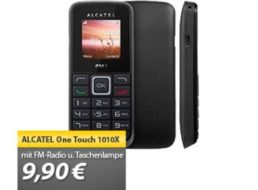 Meinpaket: Einsteiger-Handy Alcatel One Touch 1010X mit Radio für 9,90 Euro