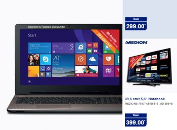 Aldi-Notebook Medion Akoya E6416