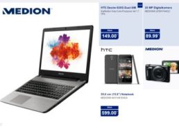 Aldi-Notebook: Medion Akoya E6424 mit 128 GByte SSD und Intel Iris 550