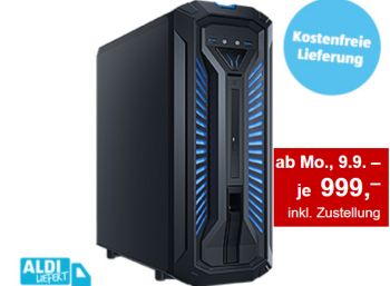 Aldi-Süd: Gamer-PC und 17-Zoll-Notebook