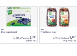 Aldi-Süd: Bio-Woche mit 23 zertifizierten Artikeln