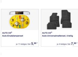 Aldi-Süd: KfZ-Spezial mit Ersatzlampensets, Verbandtaschen und mehr