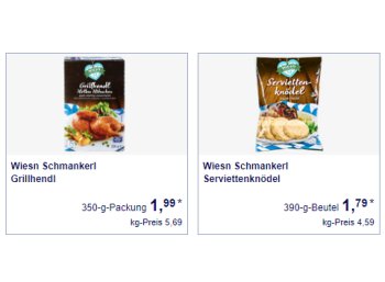 Aldi-Süd: Bayerische Schmankerl ab Samstag im Angebot