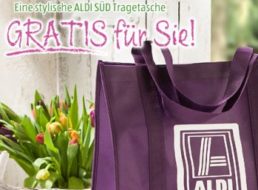 Aldi: Einkaufstasche gratis am 21. März ab 25 Euro Einkaufswert