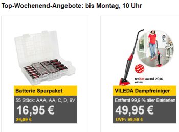 Allyouneed: Batterie-Sparpaket für 16,95 Euro frei Haus