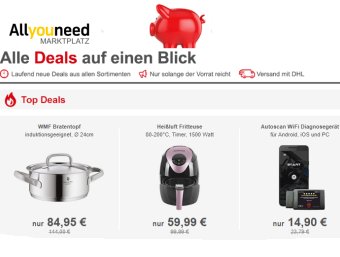 Allyouneed: Meinpaket-Nachfolger schließt noch in diesem Jahr