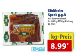 Lidl: Alpen-Spezial mit Knödlen, Haxen und edlen Schnäpsen