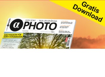 Gratis: Magazin "Alpha Photo" im Wert von 7,90 Euro zum kostenlosen Download