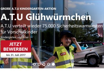 Gratis: 75.000 Warnwesten für Vorschulkinder von A.T.U