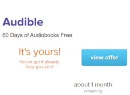 Audible: Zwei Monate gratis auch für Bestandskunden