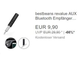 Ebay: Bestbeans-Bluetooth-Empfänger für 9,99 Euro frei Haus