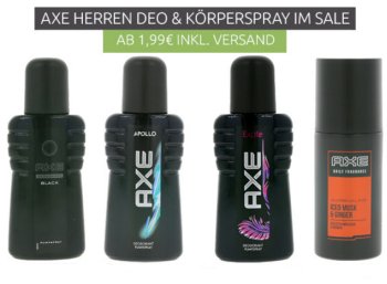 Axe: Herrendüfte bei Outlet46 für 3,99 Euro frei Haus