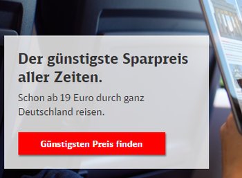 Bahn: Quer durch Deutschland ab 14,25 Euro mit dem Sparpreis