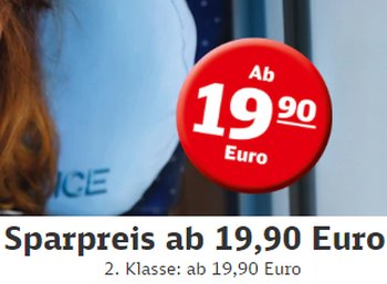 Deutsche Bahn: Neue Sparpreis-Tickets ab 19,90 Euro deutschlandweit