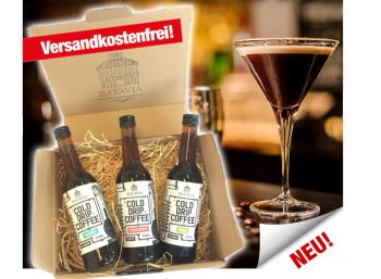 Kaffeevorteil: Geschenkpaket "Batavia Cold Drip Coffee" für 15,49 Euro frei Haus