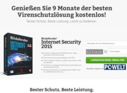 Gratis: Bitdefender Internet Security 2015 neun Monate kostenlos