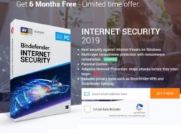 Gratis: Bitdefender Total Security 2018 für 6 Monate komplett gratis